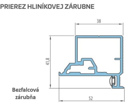 Erkado Covert dvere + skrytá zárubňa (Bezfalcové)